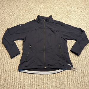 Nike ACG Soft Shell Jacket Womens XL Black Full Zip Active Pockets
